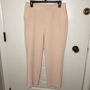 EUC A New Day Blush Pink Scalloped Pocket Dress Pant Size 4